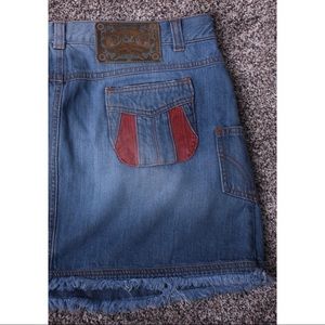 D & G by Dolce and Gabbana, Jean Skirt